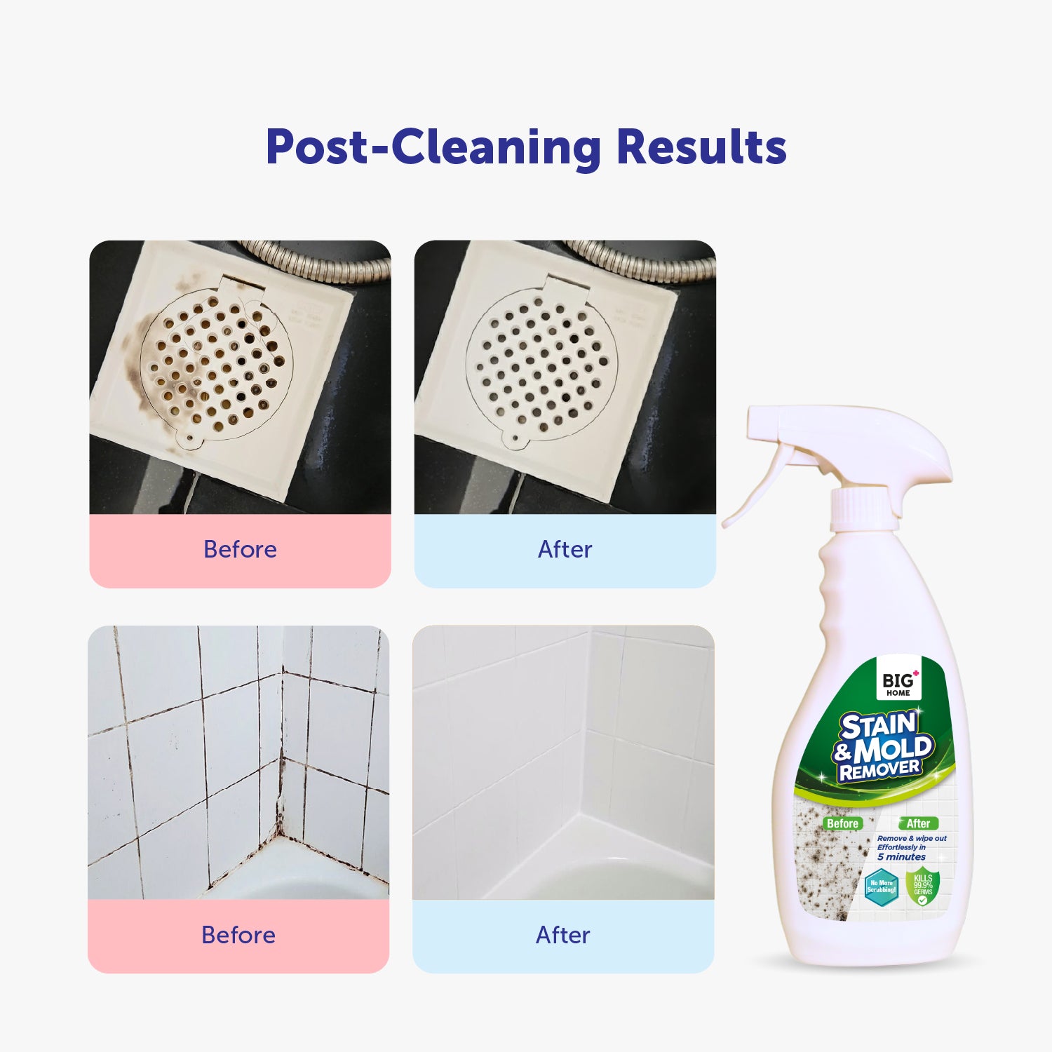 BIG+ Bathroom Cleaning Set