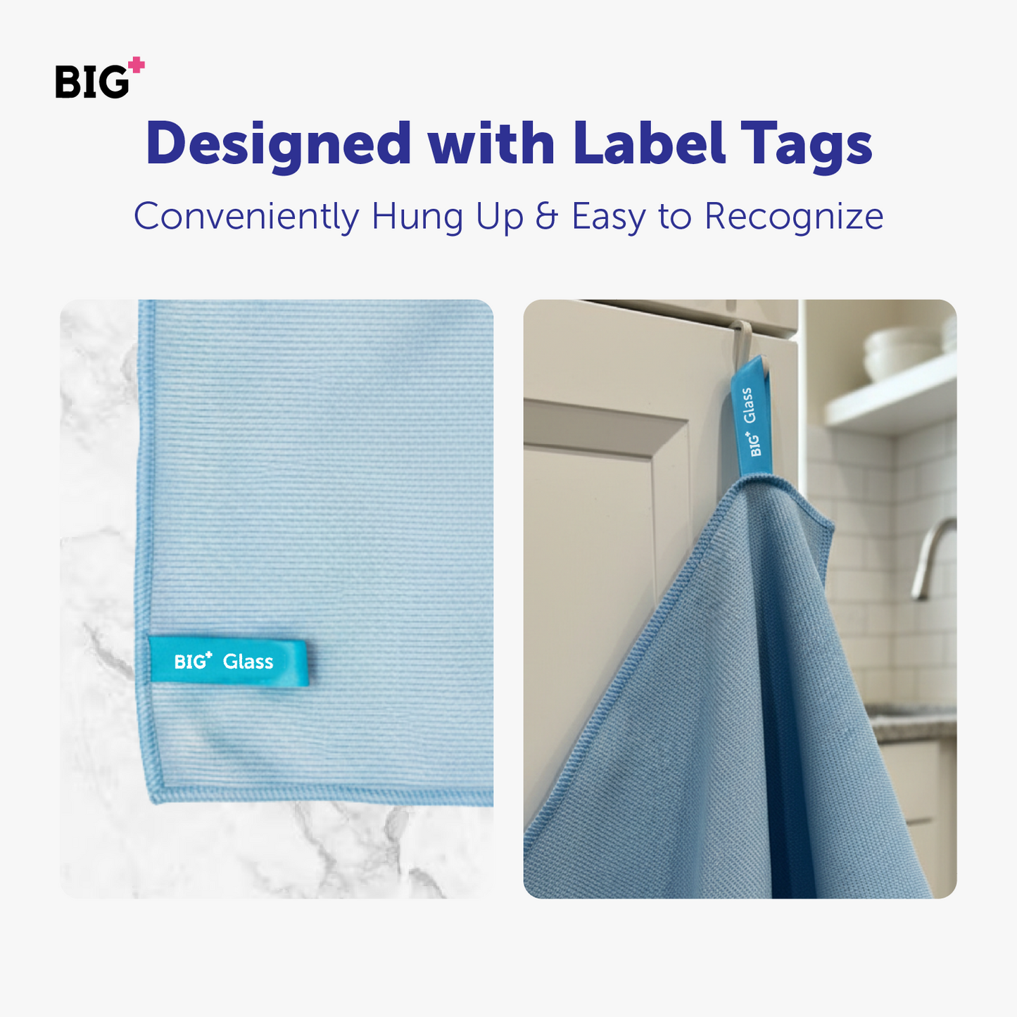 BIG+ 5-in-1 Microfiber Cloth Set