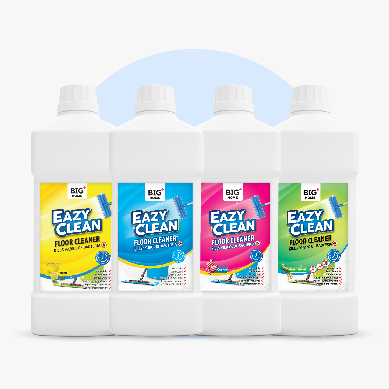 BIG+ EazyClean Floor Cleaner | 3 x 1000ml