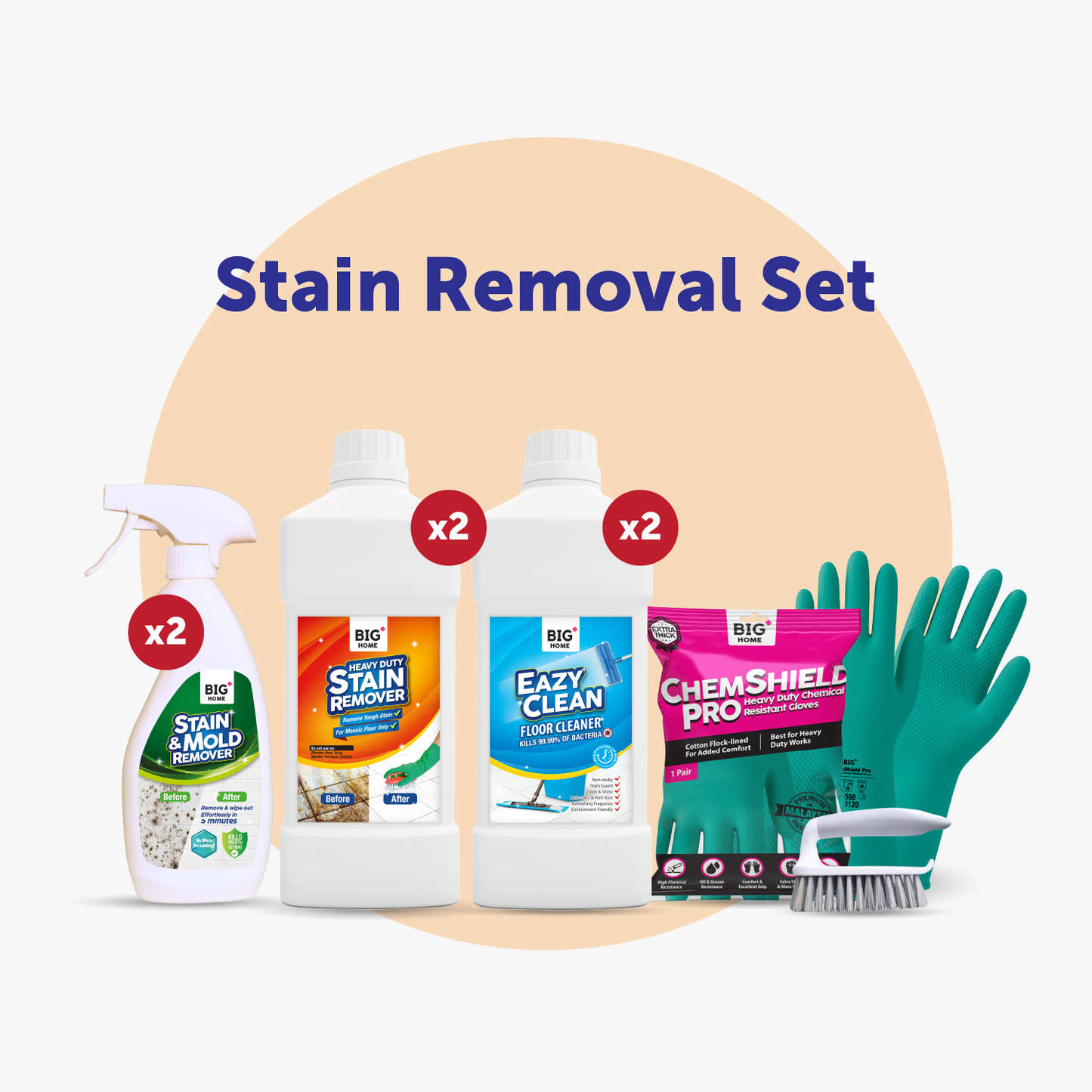 BIG+ Stain Removal Bonus Combo Set