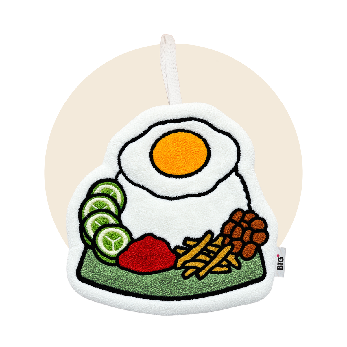 BIG+ Microfiber Hand Towel - Malaysia Series (35g)