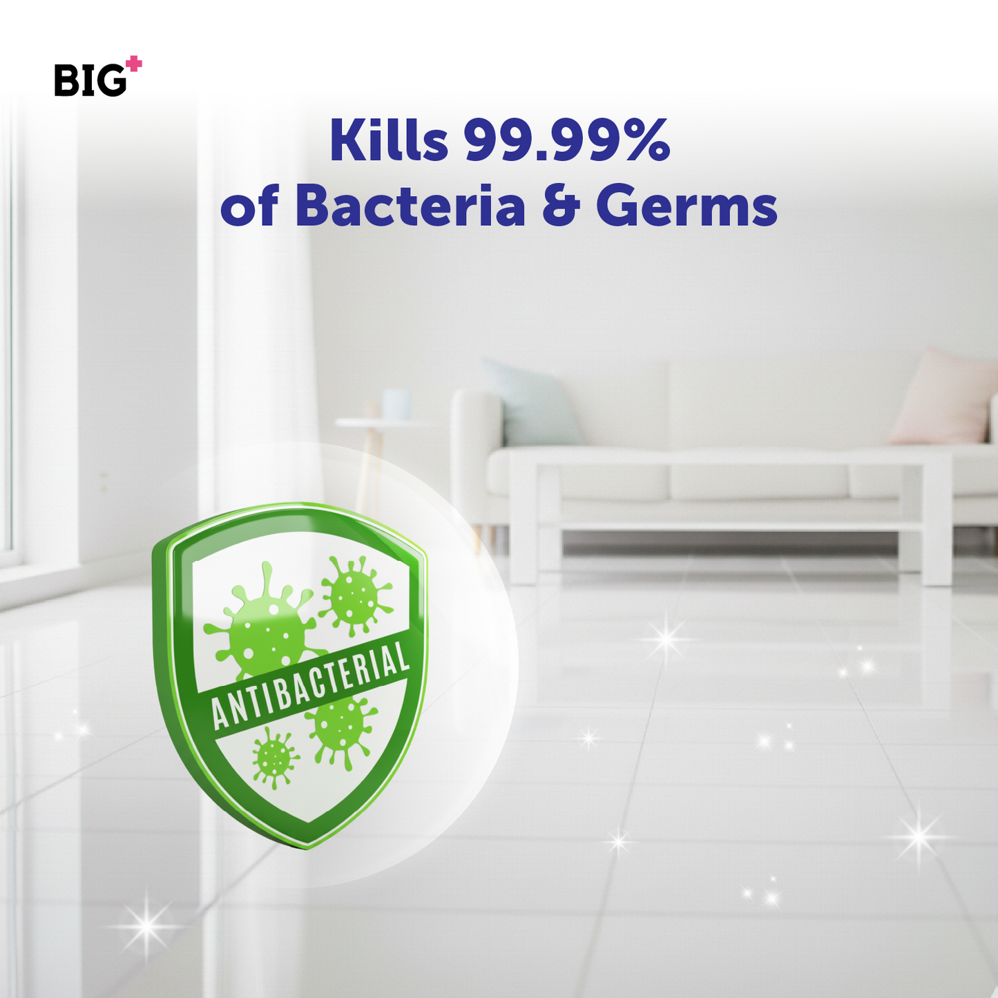 BIG+ EazyClean Floor Cleaner - Fresh Serai (1000ml)