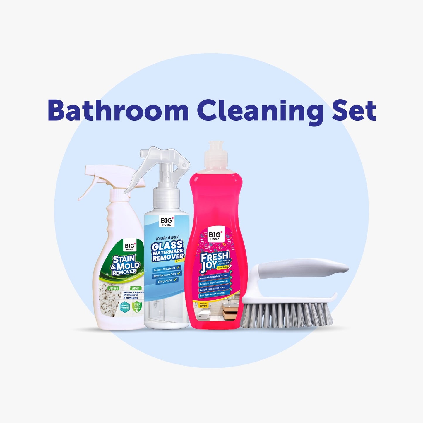 BIG+ Bathroom Cleaning Set