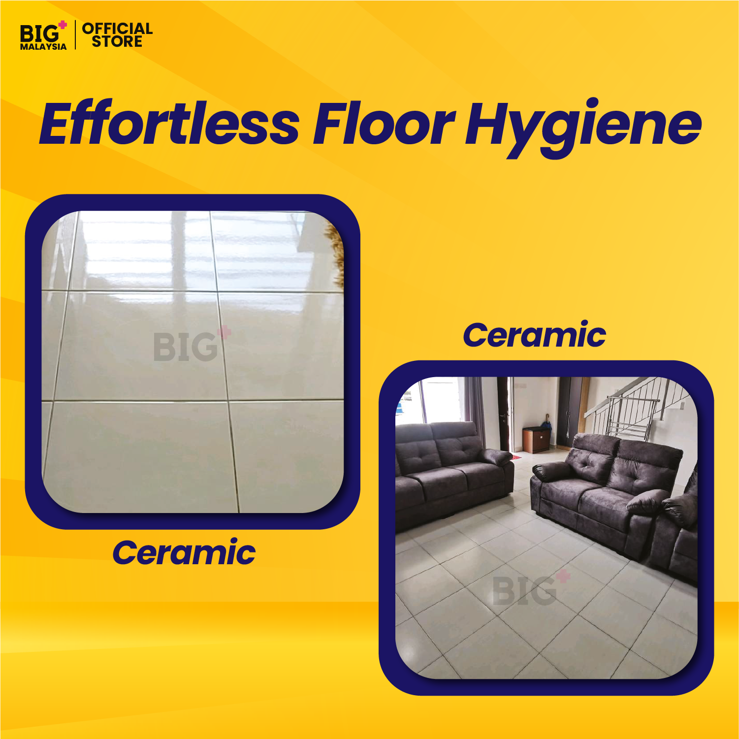 BIG+ EazyClean Yuzu Floor Cleaner | 2x1000ml